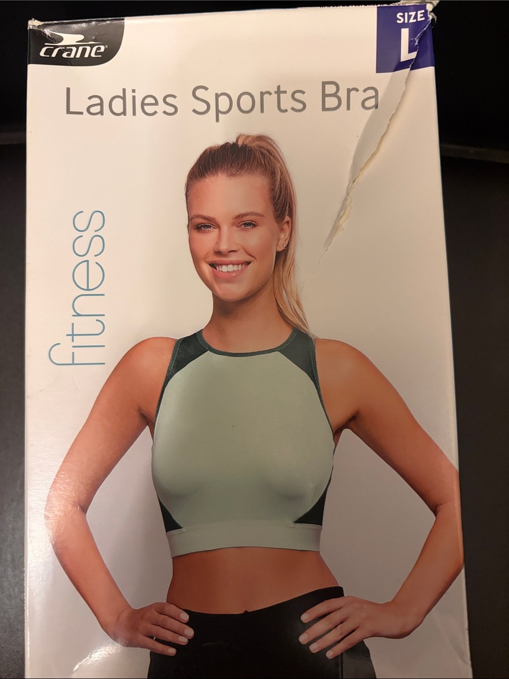 Crane Fitness Ladies Sports Bra Size L